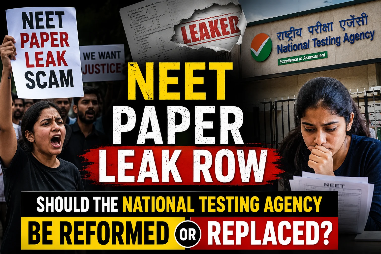 NEET Paper Leak Row: Should the National Testing Agency Be Reformed or Replaced
